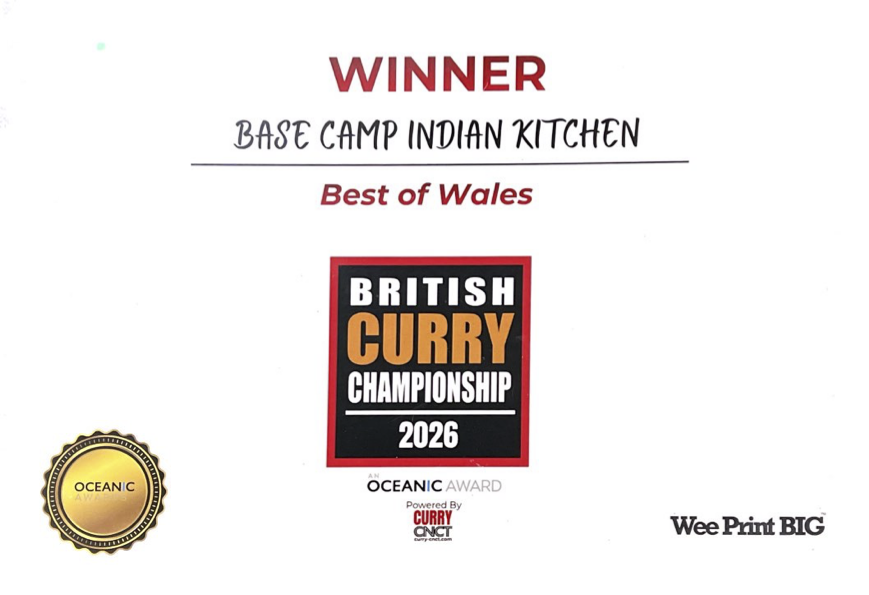 Winner: Best Of Wales : BRITISH CURRY CHAMPIONSHIP
