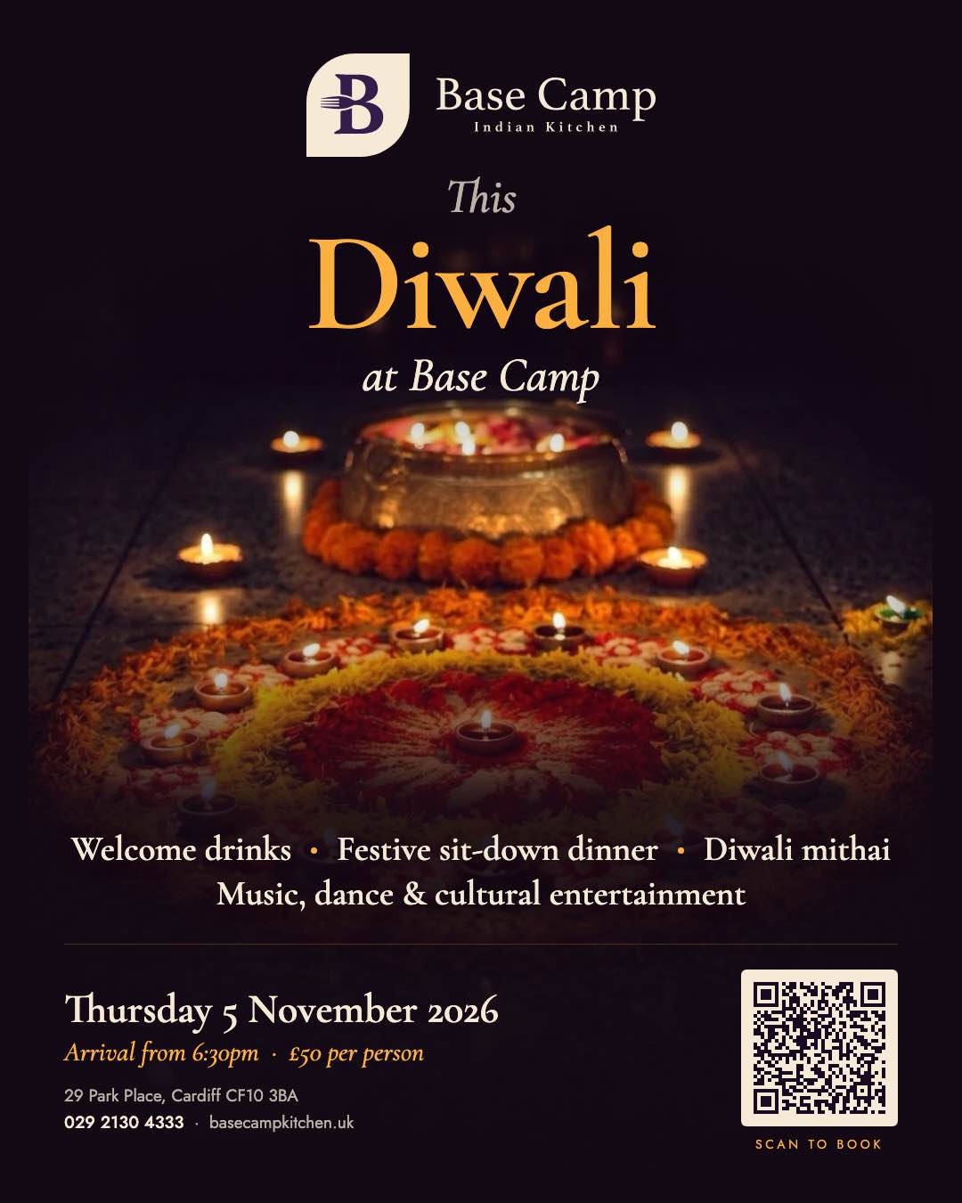 This Diwali at Basecamp – Food, Culture & Celebration